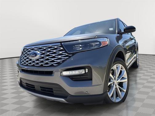 CARBONIZED GRAY METALLIC 2021 Ford Explorer Platinum