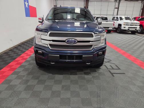 Blue Jeans Metallic 2018 Ford F-150 Platinum