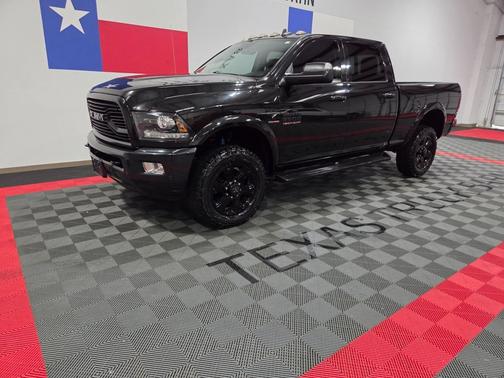 Brilliant Black Crystal Pearlcoat 2018 RAM 2500 Laramie Crew Cab 4x4 6'4' Box