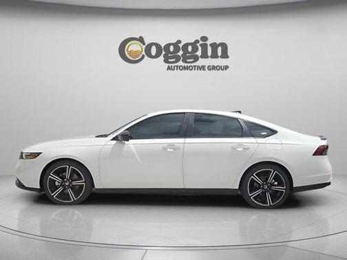 White 2026 Honda Accord Hybrid Sport