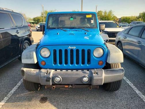 Cosmos Blue 2012 Jeep Wrangler Sport