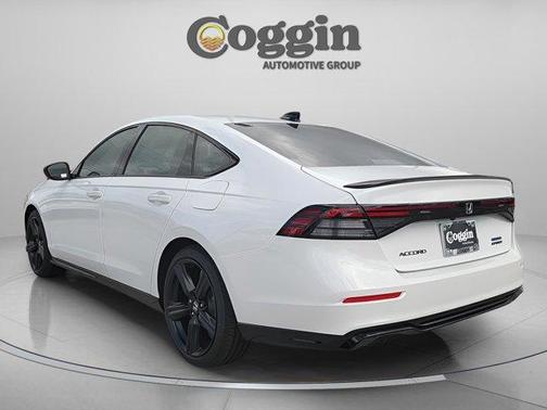 Platinum White Pearl 2026 Honda Accord Hybrid Sport-L