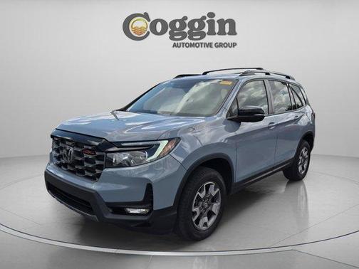 Sonic Gray Pearl 2023 Honda Passport TrailSport