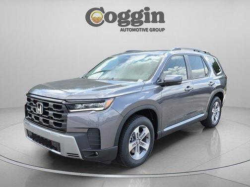 Modern Steel Metallic 2026 Honda Pilot EX-L