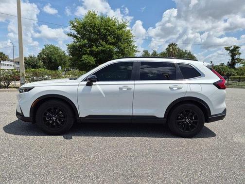 Lunar Silver Metallic 2023 Honda CR-V Hybrid Sport