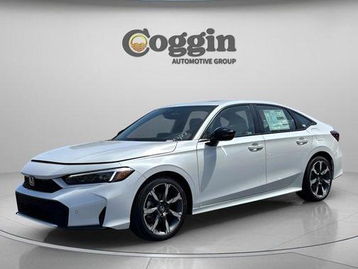 Platinum White Pearl 2026 Honda Civic Hybrid