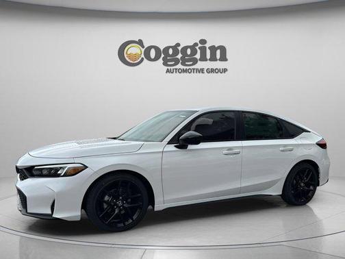 Platinum White Pearl 2026 Honda Civic Sport