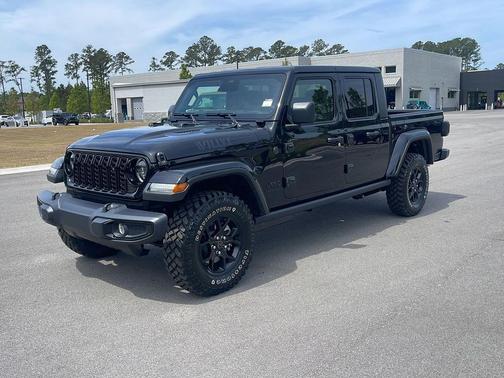 Black Clearcoat 2026 Jeep Gladiator Willys 4x4