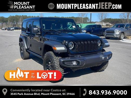 Black Clearcoat 2026 Jeep Wrangler Willys