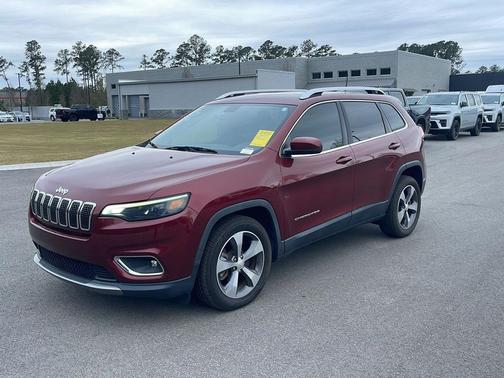 Velvet Red Pearlcoat 2019 Jeep Cherokee Limited