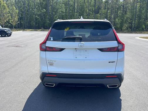 Platinum White Pearl 2025 Honda CR-V Hybrid Sport FWD