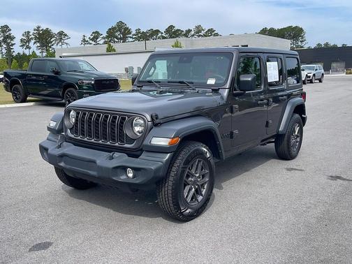 Granite Crystal Metallic Clearcoat 2024 Jeep Wrangler Sport S