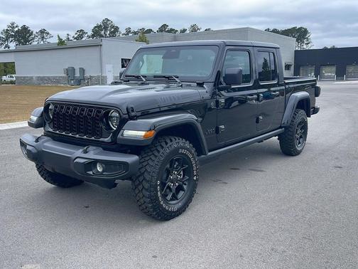 Black Clearcoat 2026 Jeep Gladiator Willys 4x4