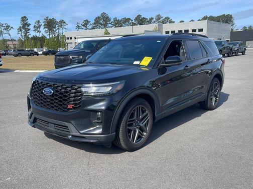 AGATE BLACK METALLIC 2025 Ford Explorer ST