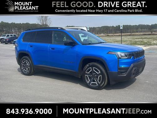 Hydro Blue Pearlcoat 2026 Jeep Cherokee Laredo 4x4