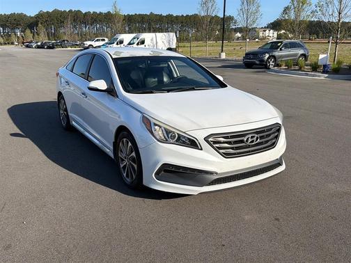 Quartz White Pearl 2015 Hyundai SONATA Sport