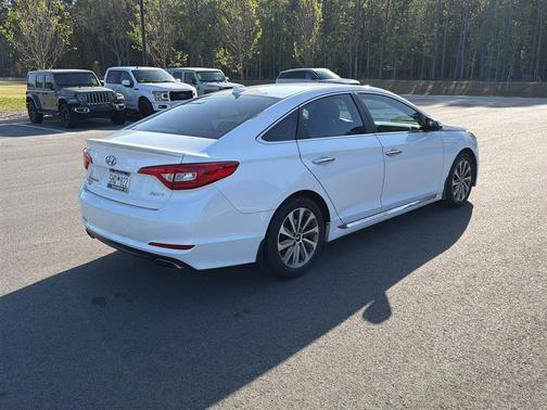 Quartz White Pearl 2015 Hyundai SONATA Sport