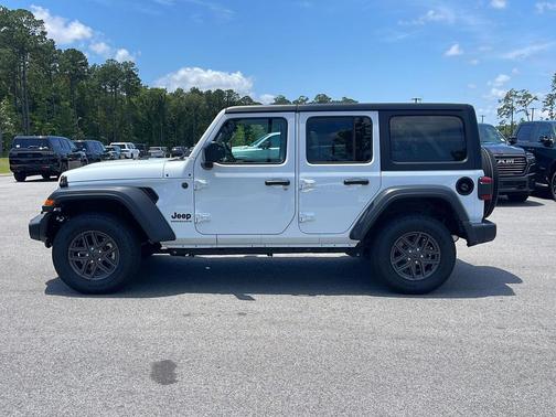 Bright White Clearcoat 2025 Jeep Wrangler Sport S
