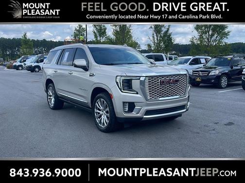 Pearl Beige Metallic 2021 GMC Yukon Denali