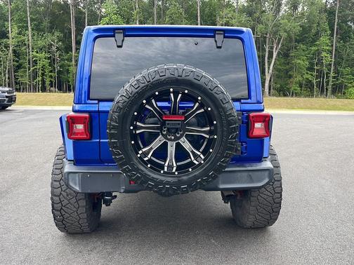 Ocean Blue Metallic Clearcoat 2020 Jeep Wrangler Unlimited Sahara