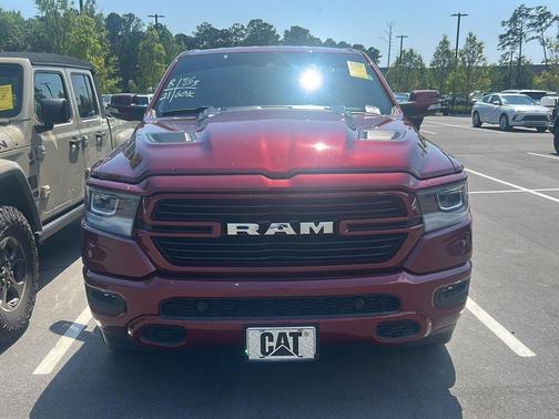 Delmonico Red Pearlcoat 2021 RAM 1500 Laramie
