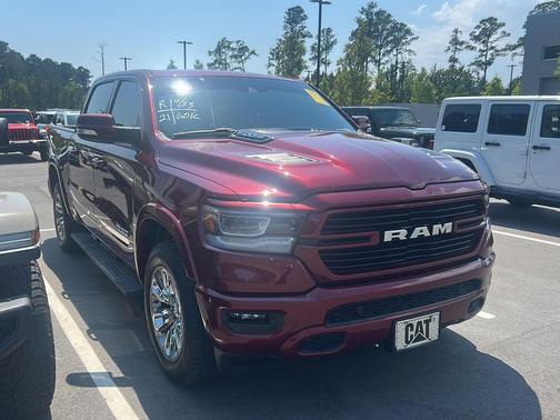 Delmonico Red Pearlcoat 2021 RAM 1500 Laramie