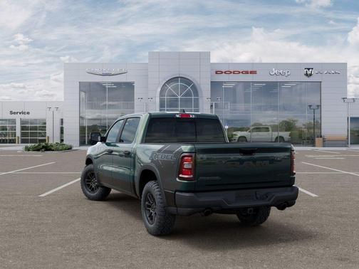 Serrano Green Metallic 2026 RAM 1500 Rebel