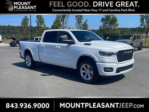 Bright White Clearcoat 2026 RAM 1500 Big Horn/Lone Star