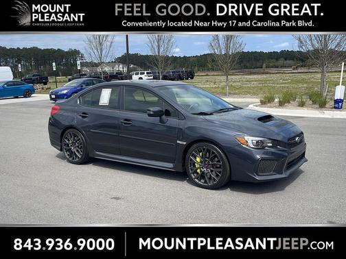Dark Gray Metallic 2018 Subaru WRX STI Limited