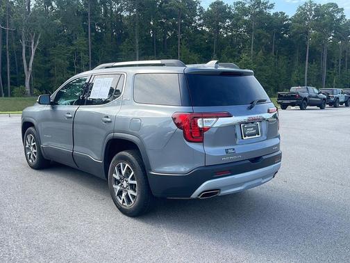 Satin Steel Metallic 2021 GMC Acadia AWD SLE