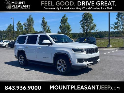 Bright White Clearcoat 2022 Jeep Wagoneer Series II 4x4