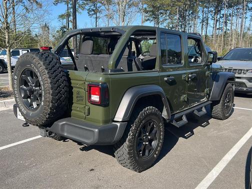 Sarge Green Clearcoat 2022 Jeep Wrangler Willys