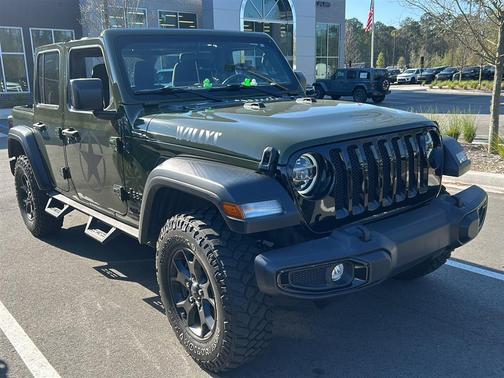 Sarge Green Clearcoat 2022 Jeep Wrangler Willys