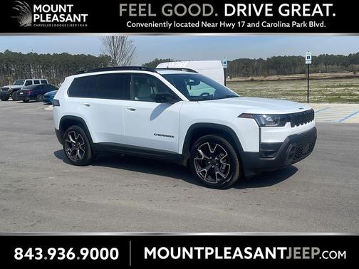 Bright White Clearcoat 2026 Jeep Cherokee Overland