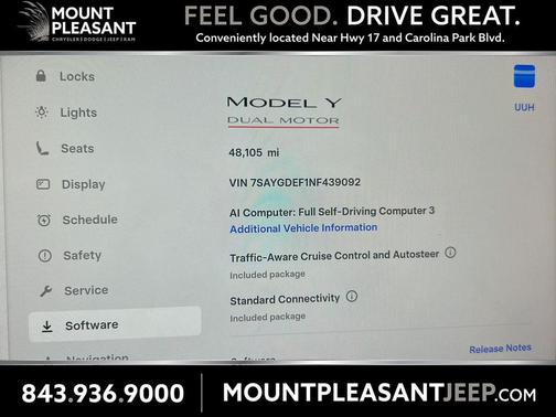 Deep Blue Metallic 2022 Tesla Model Y Performance Dual Motor All-Wheel Drive