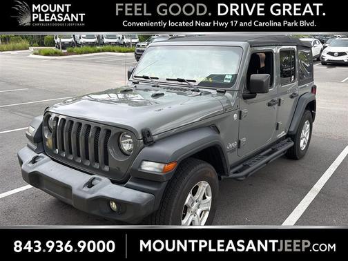 Sting-Gray Clearcoat 2018 Jeep Wrangler Unlimited Sport