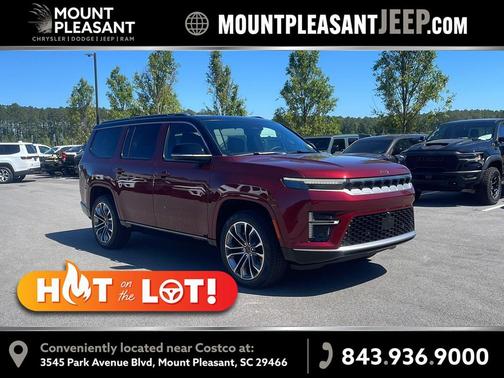 Velvet Red Pearlcoat 2026 Jeep Grand Wagoneer Summit Reserve 4x4