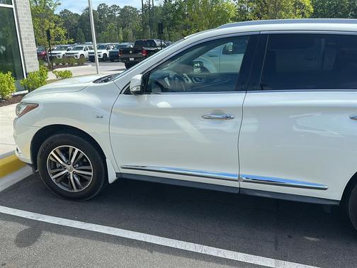 Majestic White 2020 INFINITI QX60 Luxe