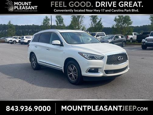 Majestic White 2020 INFINITI QX60 Luxe