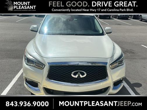 Majestic White 2020 INFINITI QX60 Luxe