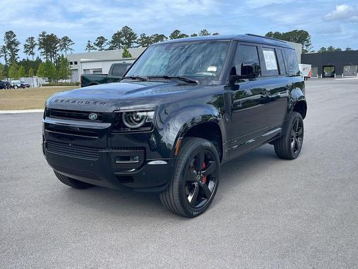 Santorini Black Metallic 2024 Land Rover Defender 110 P400 X