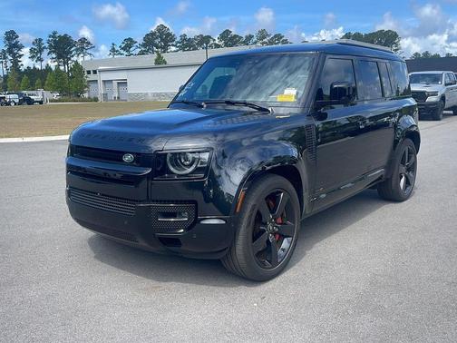 Santorini Black Metallic 2024 Land Rover Defender 110 P400 X