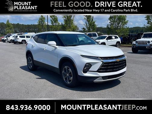 Summit White 2025 Chevrolet Blazer 2LT