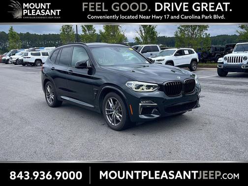 Black Sapphire Metallic 2020 BMW X3 M40i