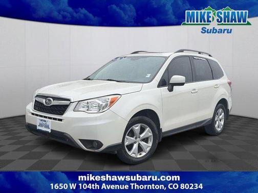 Crystal White Pearl 2016 Subaru Forester 2.5i Premium