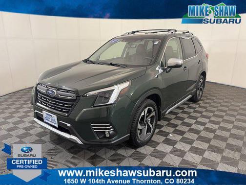 Cascade Green Silica 2023 Subaru Forester Touring