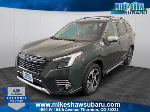 Cascade Green Silica 2023 Subaru Forester Touring
