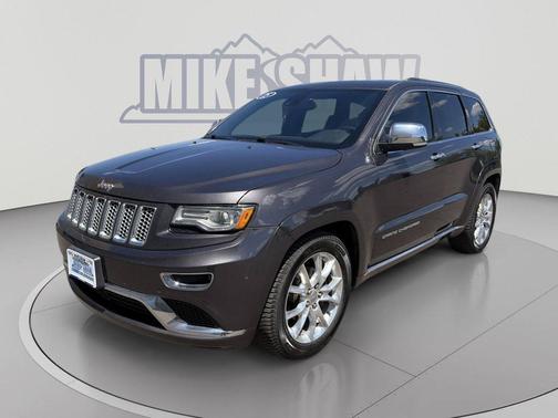 Granite Crystal Metallic Clearcoat 2015 Jeep Grand Cherokee Summit