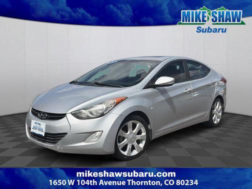 Radiant Silver 2013 Hyundai ELANTRA Limited
