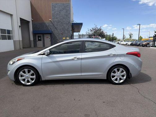 Radiant Silver 2013 Hyundai ELANTRA Limited